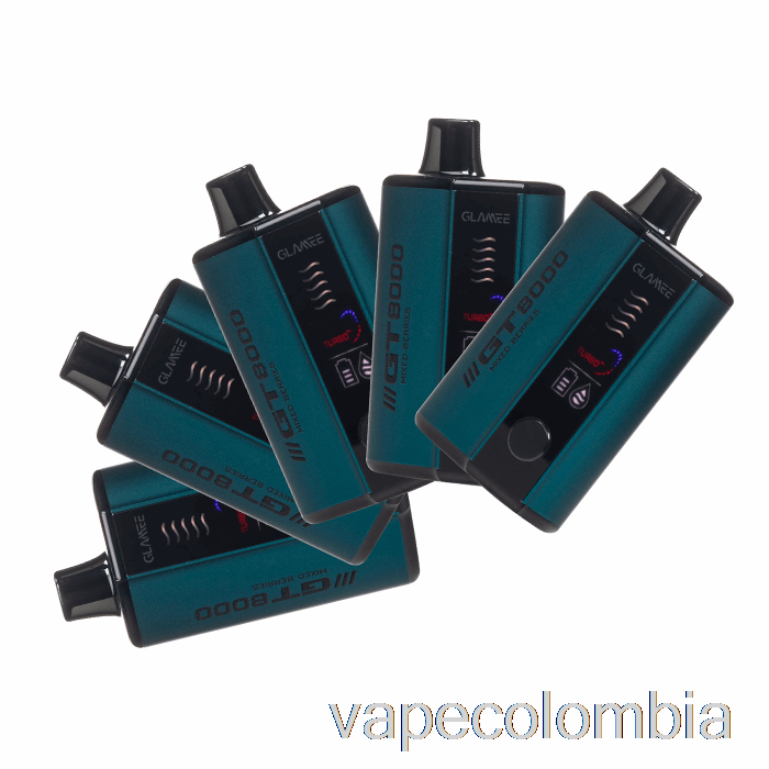 Kit Completo De Vapeo [paquete De 5] Glamee Gt8000 Desechable